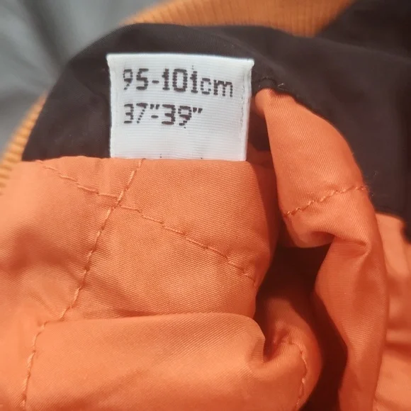 Floral and Black with Leather Sleeve Kids Jacket Size 3 - Picture 9 of 13